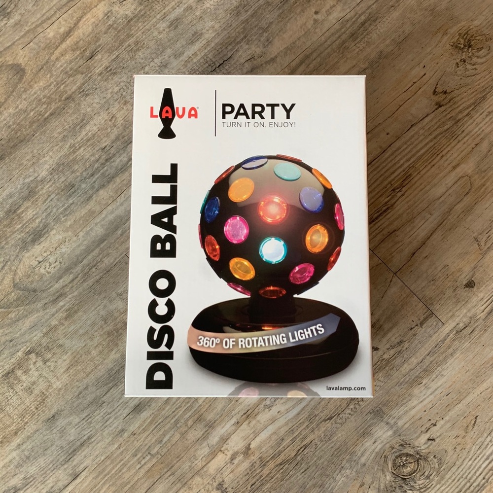 Lava Multi-Colored Disco Ball